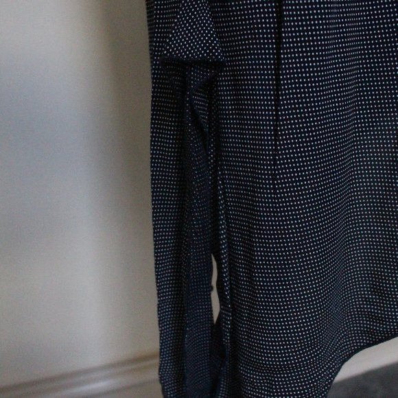 Alyn Paige Navy Polka Dot Dress - Picture 10 of 11